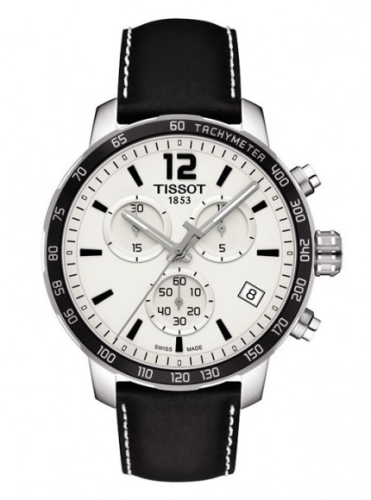 Tissot Quickster Chronograph Stainless Steel / White